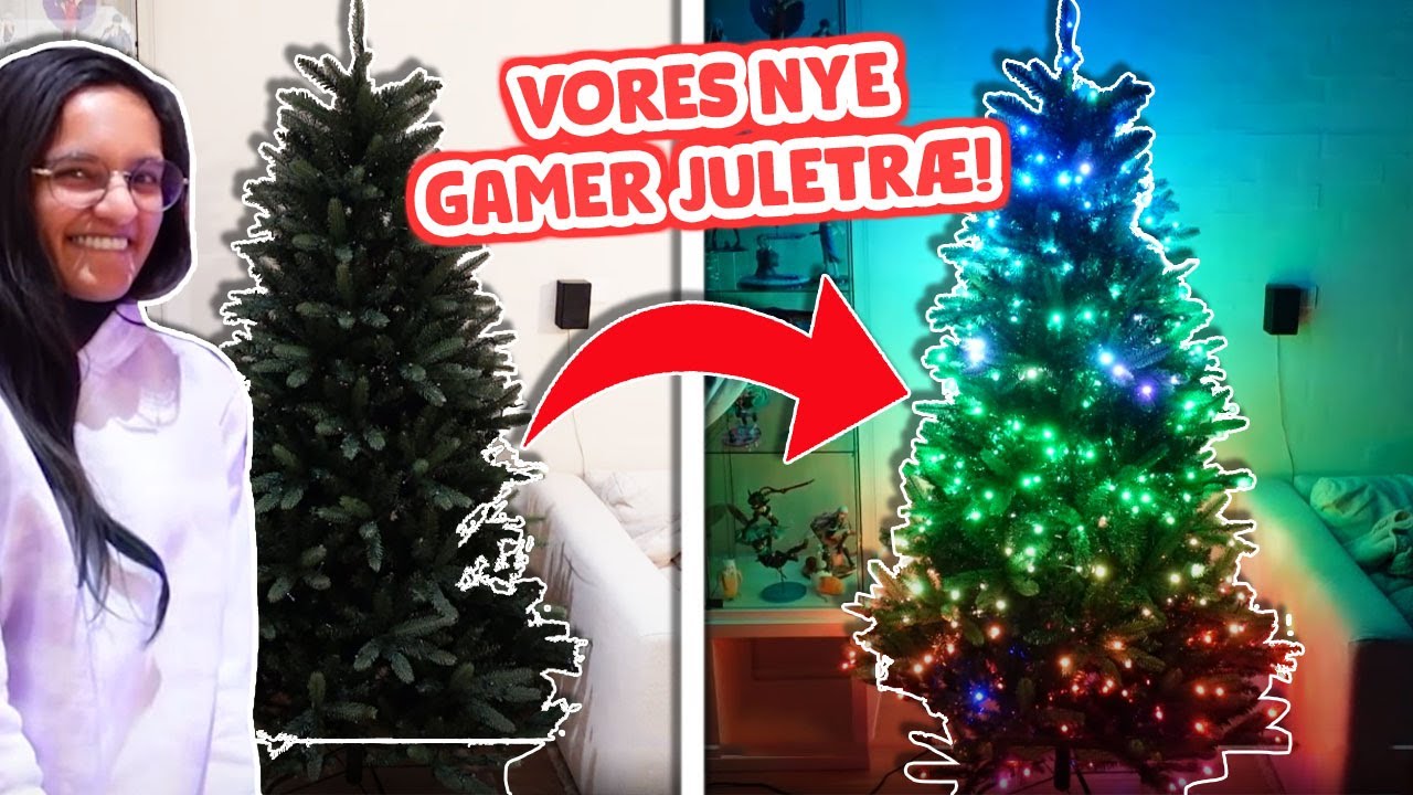 Gamer jule pynt og nyt familiemedlem 🎄✨ | Projekt Nørdehjem #11