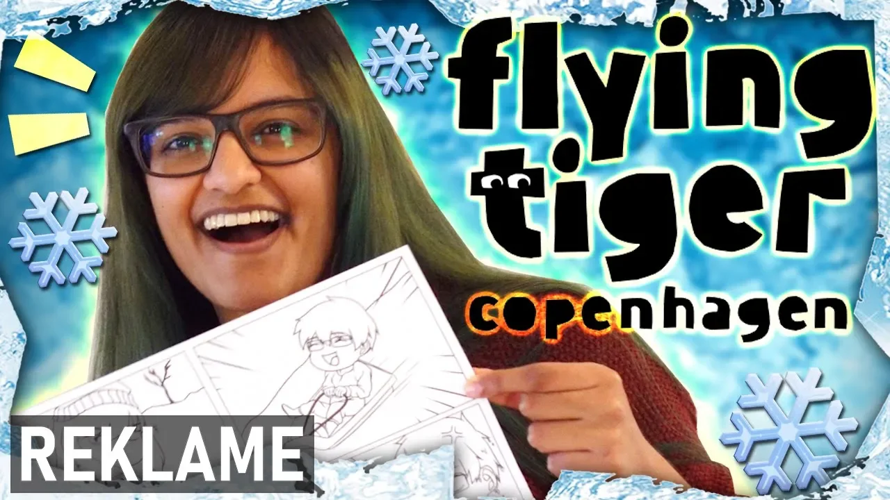 Samrita laver en tegneserie som du kan få og farvelægge!