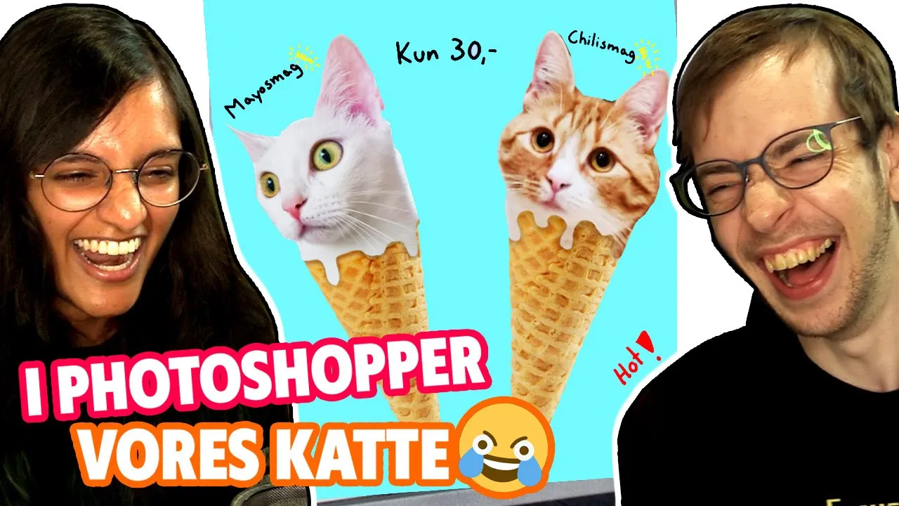 I har REDIGERET VORES KATTE - Hvem vinder en kop??