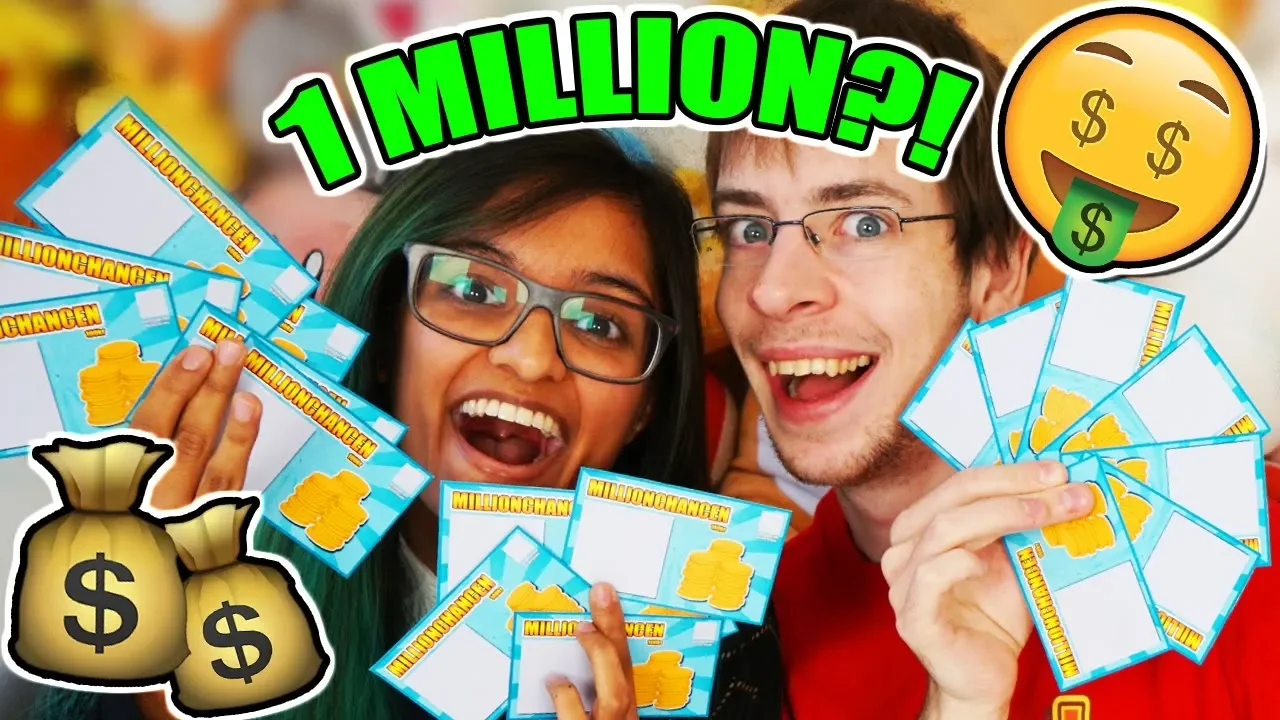 Vi brugte 3000,- på skrabelodder, og vandt.....