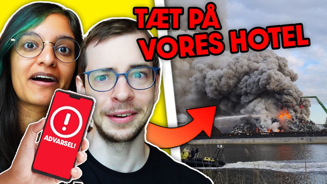 HELE BYEN FIK EN ALARM | Amsterdam vlog