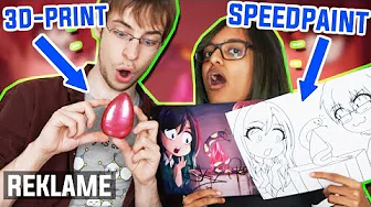 VIND super unik tegning og 3D print!