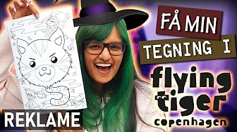 HALLOWEEE! Samrita laver en sej plakat som du kan farvelægge!