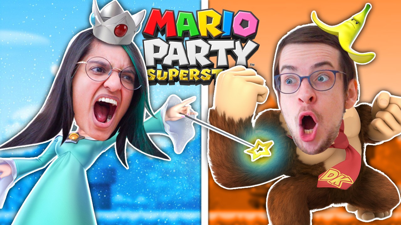 HVEM BLIVER FØRST SUR I MARIO PARTY SUPERSTARS? 1/2 ⭐