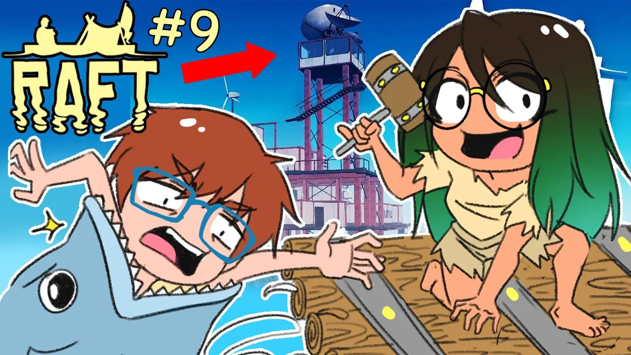 TÅRNET MED DØDE FOLK?? | Raft Eventyret Sæson 2 - Episode 9