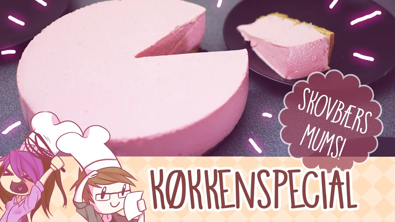 SKOVBÆR MOUSSE KAGE - Køkkenspecial