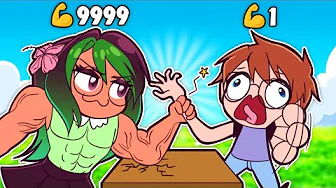 JEG TRÆNER I 24 TIMER FOR AT BLIVE DEN STÆRKE I Roblox Arm Wrestling Simulator