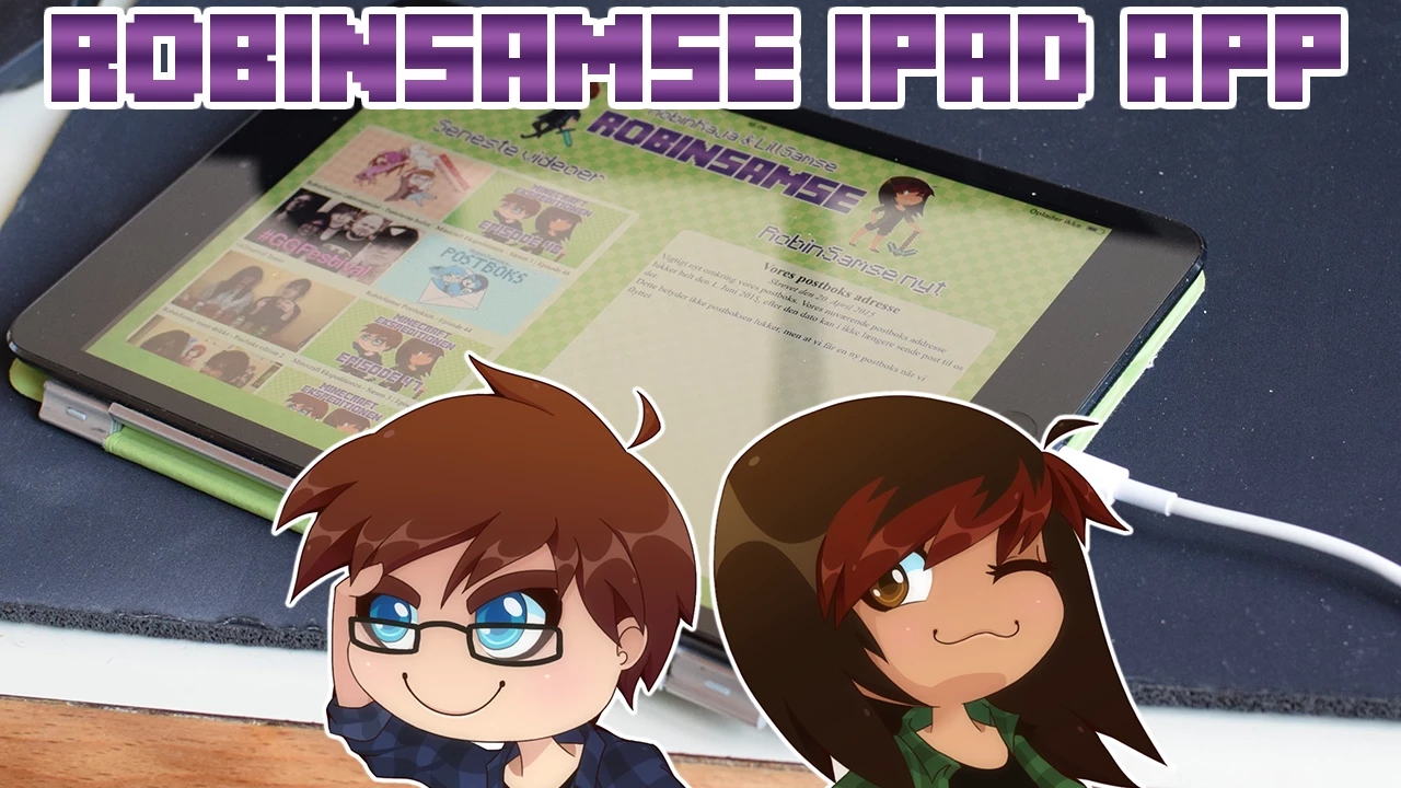 RobinSamse iPad app ude nu!