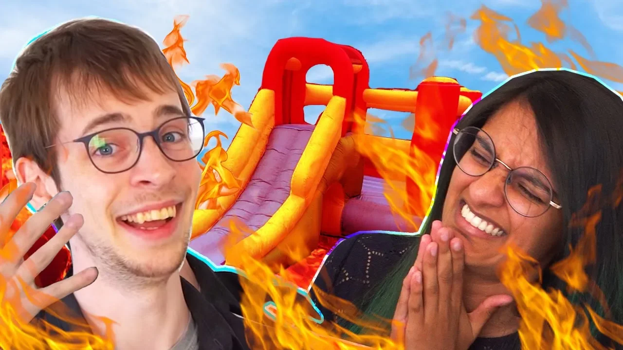 VI ER MED I WIPEOUT 😰🔥 | Hot Lava med RobinSamse