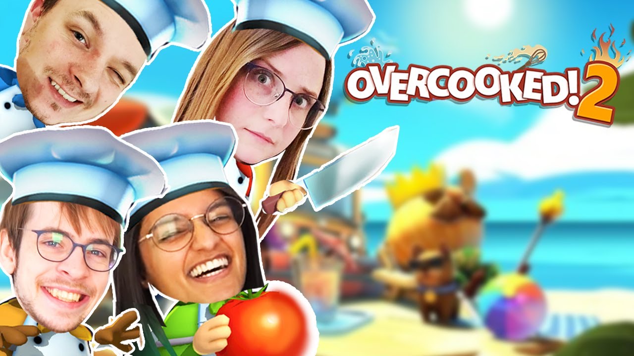 KAST DEN PASTA! 🍝 | Overcooked 2 med Kaja og Gamle