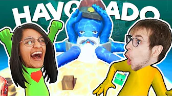 HEMMELIG BOSS I HAVOCADO? - Gang beasts og Stickfight!