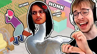 Gåsen gør naboer til UVENNER! | Untitled Goose Game