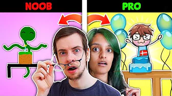 HVEM KAN TEGNE DEN BEDSTE FØDSELSDAG? (UDEN BRILLER) - Roblox Speed! Draw!