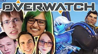 YETI OG SNEBOLDKAMP | Overwatch m. Kaja, Lasse og Gamle!