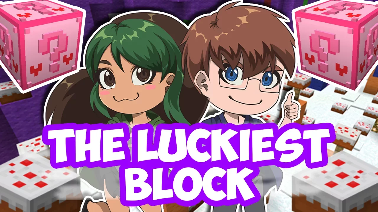 SLIK OG KAOS - Lucky Block Race - The Luckiest Block #2