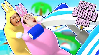 PÅ STRANDEN FOR AT KANINE - Super Bunny Man - Episode 6