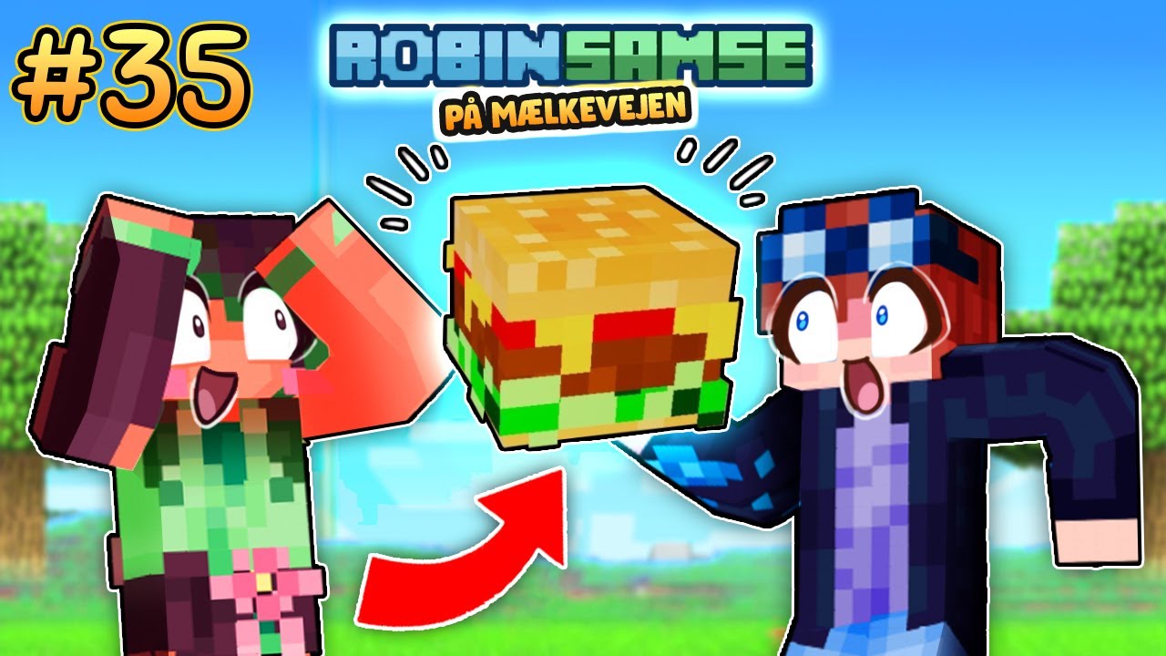 VI LAVER DEN GALAKTISKE CHEESE BURGER | RobinSamse på Mælkevejen #35