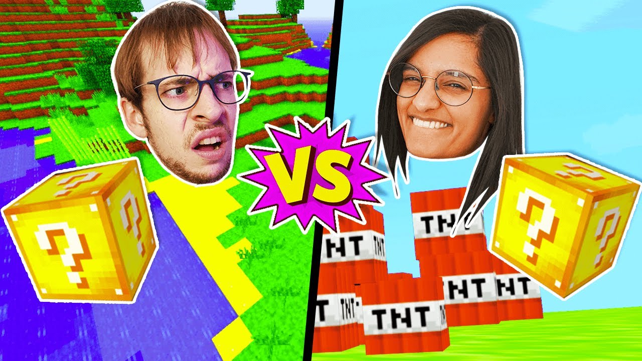 Lucky Block Battle! Robin imod Samrita HVEM VINDER?