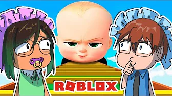 Escape Boss Baby - Dansk Roblox Obby med RobinSamse
