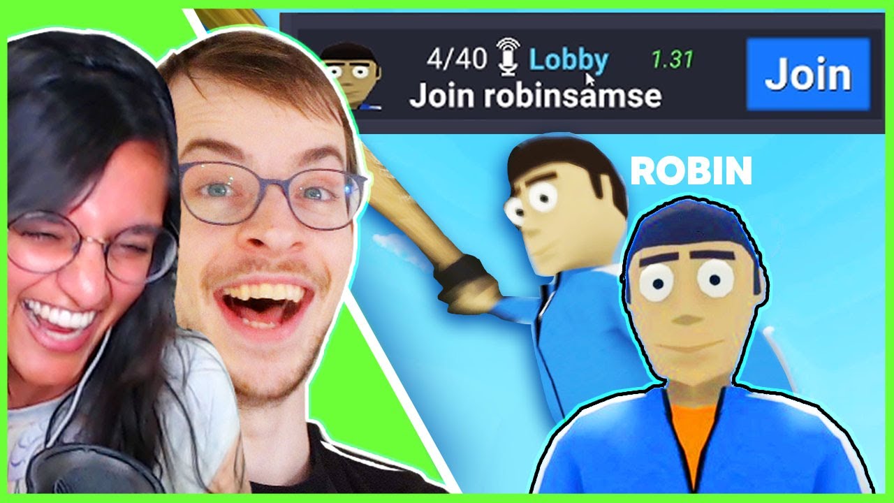 MEGA Underligt Squid Game spil med voice chat (Vi blev GENKENDT!?) 😳 | Crab Game