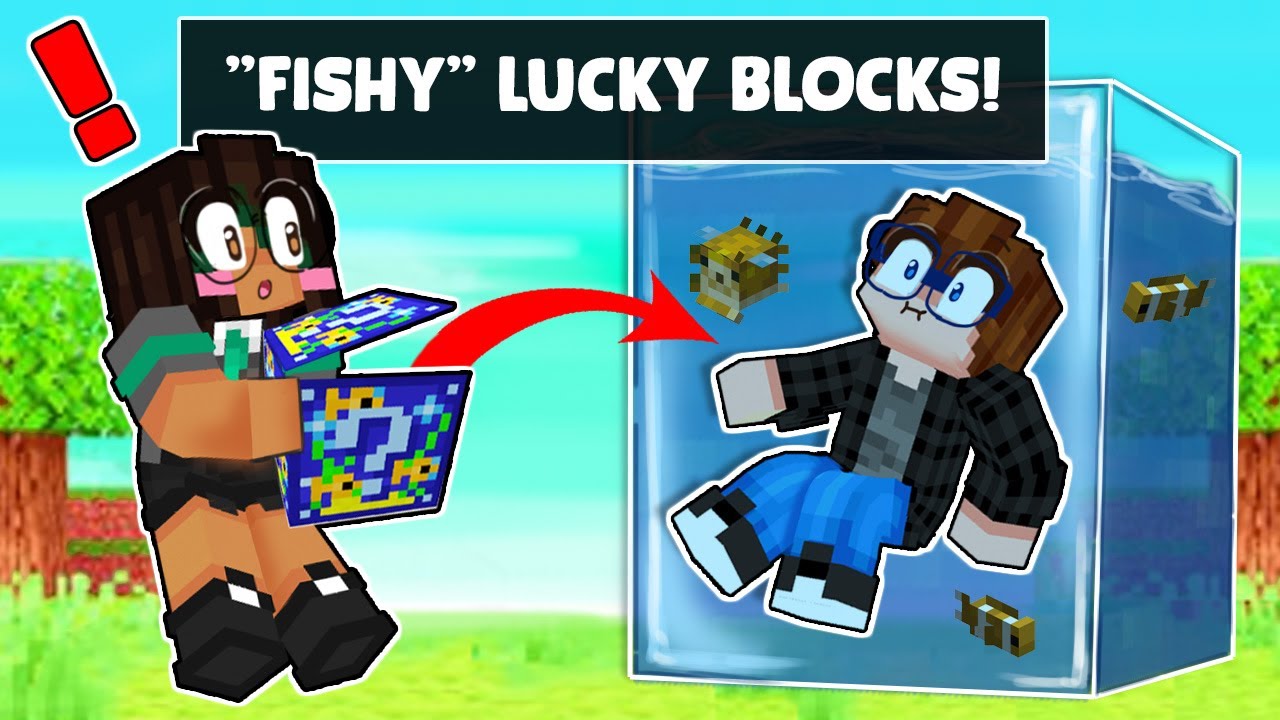 De her Lucky Blocks går helt i FISK🐟 (FRA DARK WEB)