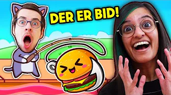 VI FISKEDE EN BURGER OP FRA HAVET? - Fishing Food