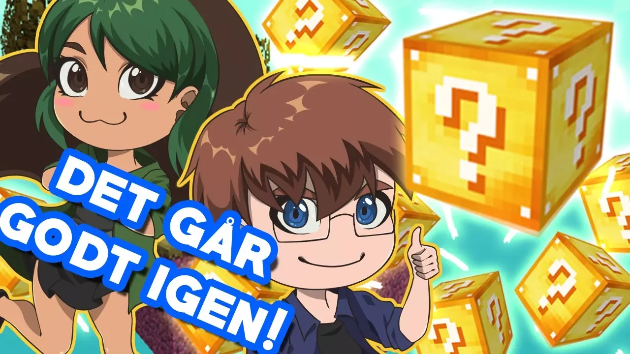 HELDET VENDER TILBAGE? - Lucky Skyblock #4 - Minecraft Ekspeditionen