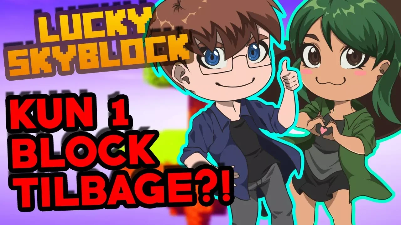 KUN EN BLOCK TILBAGE? - Lucky Skyblock SÆSON 2 - #2