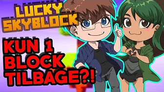 KUN EN BLOCK TILBAGE? - Lucky Skyblock SÆSON 2 - #2