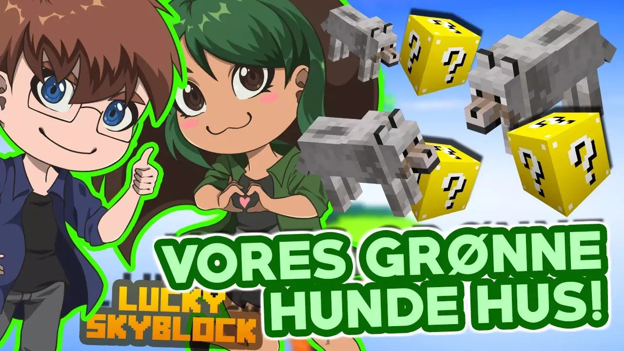 HUNDE OG KATTE ØEN! - Lucky Skyblock SÆSON 2 - #12