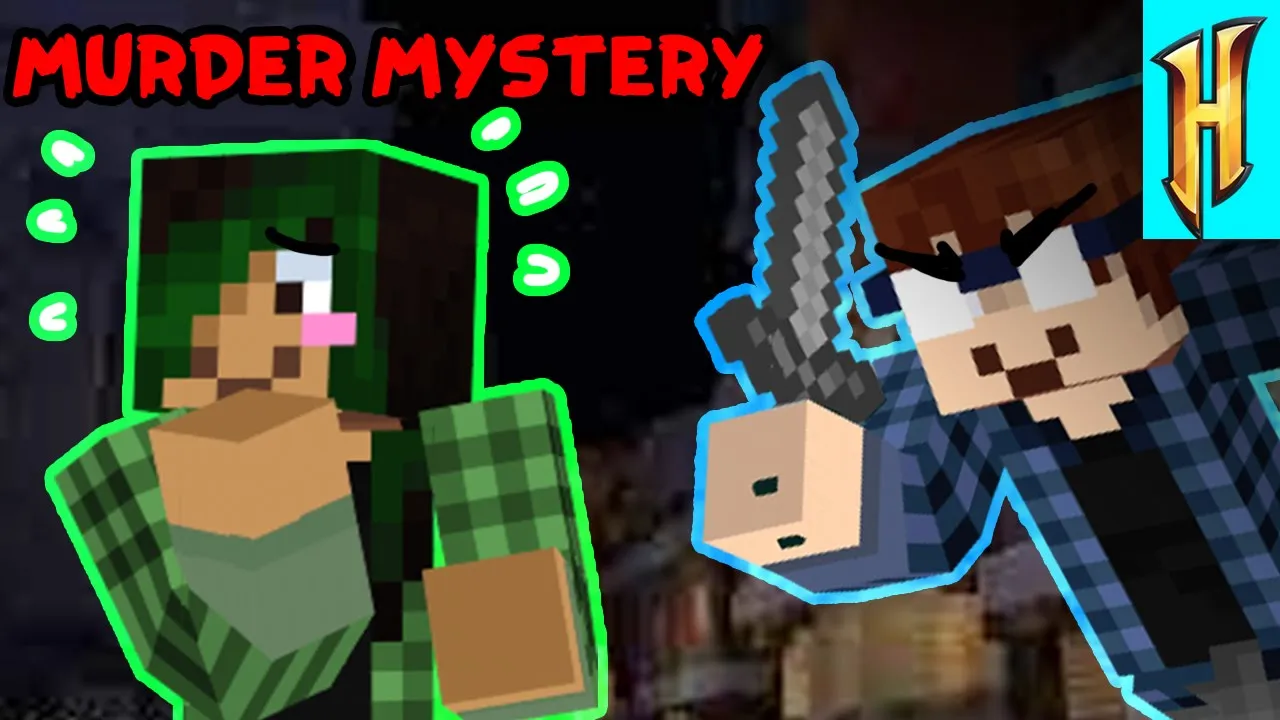 IK KIG BAGUD SVESKE - Murder Mystery på Hypixel i Minecraft! ⚔