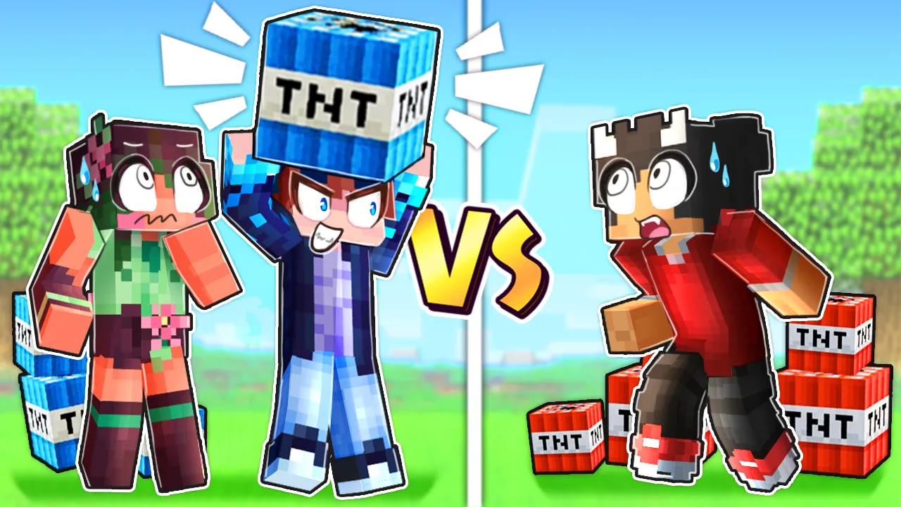 Kan Vi Vinde Over @ShadysMC i Minecraft TNT Wars IGEN?! 😈
