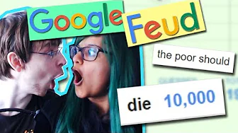 FOLK SØGER MÆRKELIGE TING | Google Feud