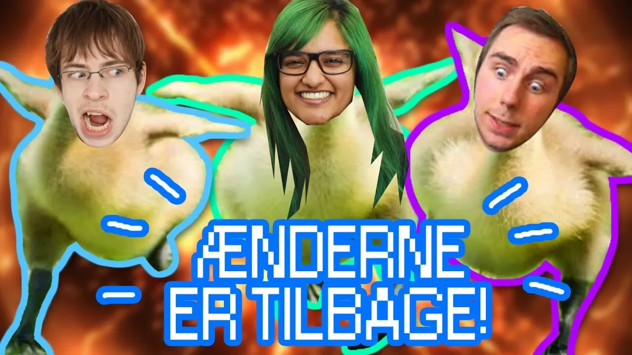 De farlige ænder! | Duck Game m. Lasse