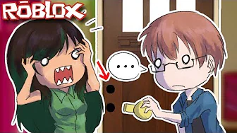 Mor har låst os inde 😐 | Roblox - Escape Room #4