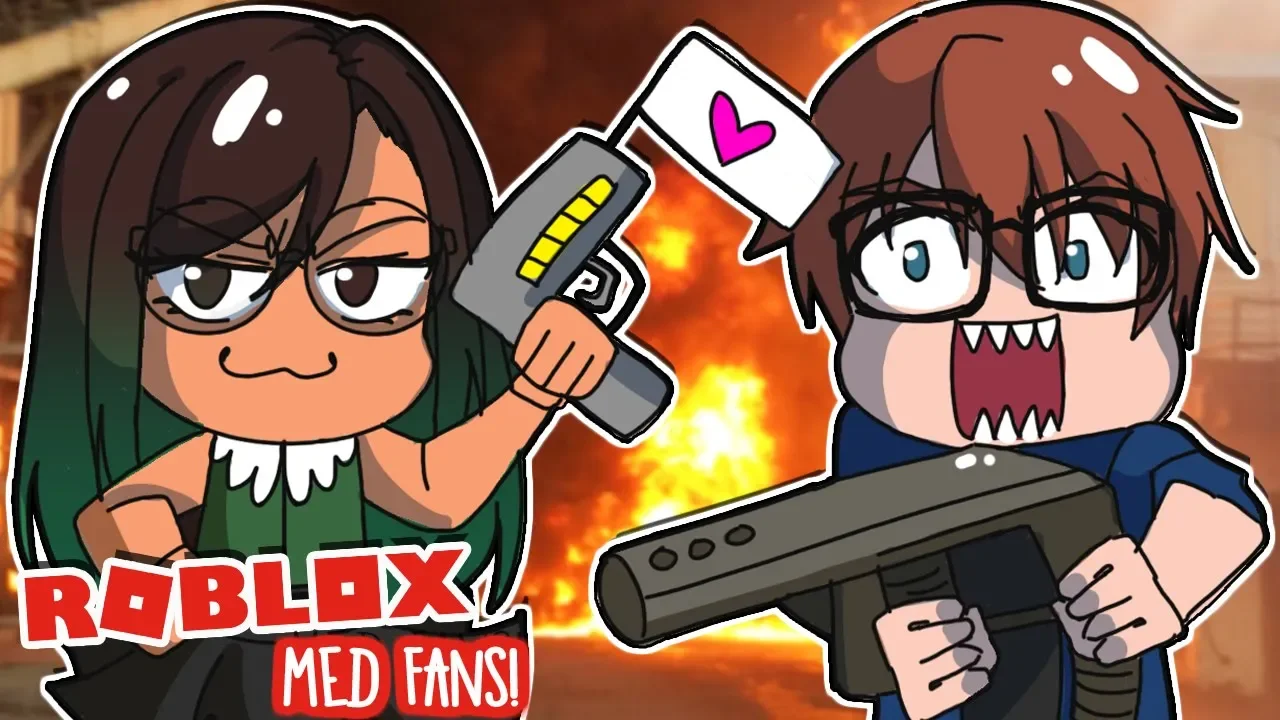 KAMP MOD VORES FANS i Roblox Arsenal med RobinSamse