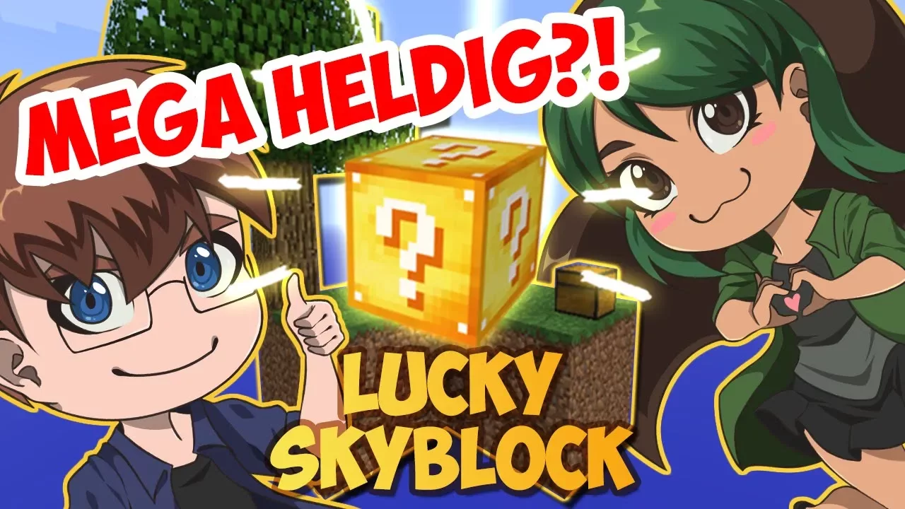 SUPER HELDIG? - Lucky Skyblock #2 - Minecraft Ekspeditionen