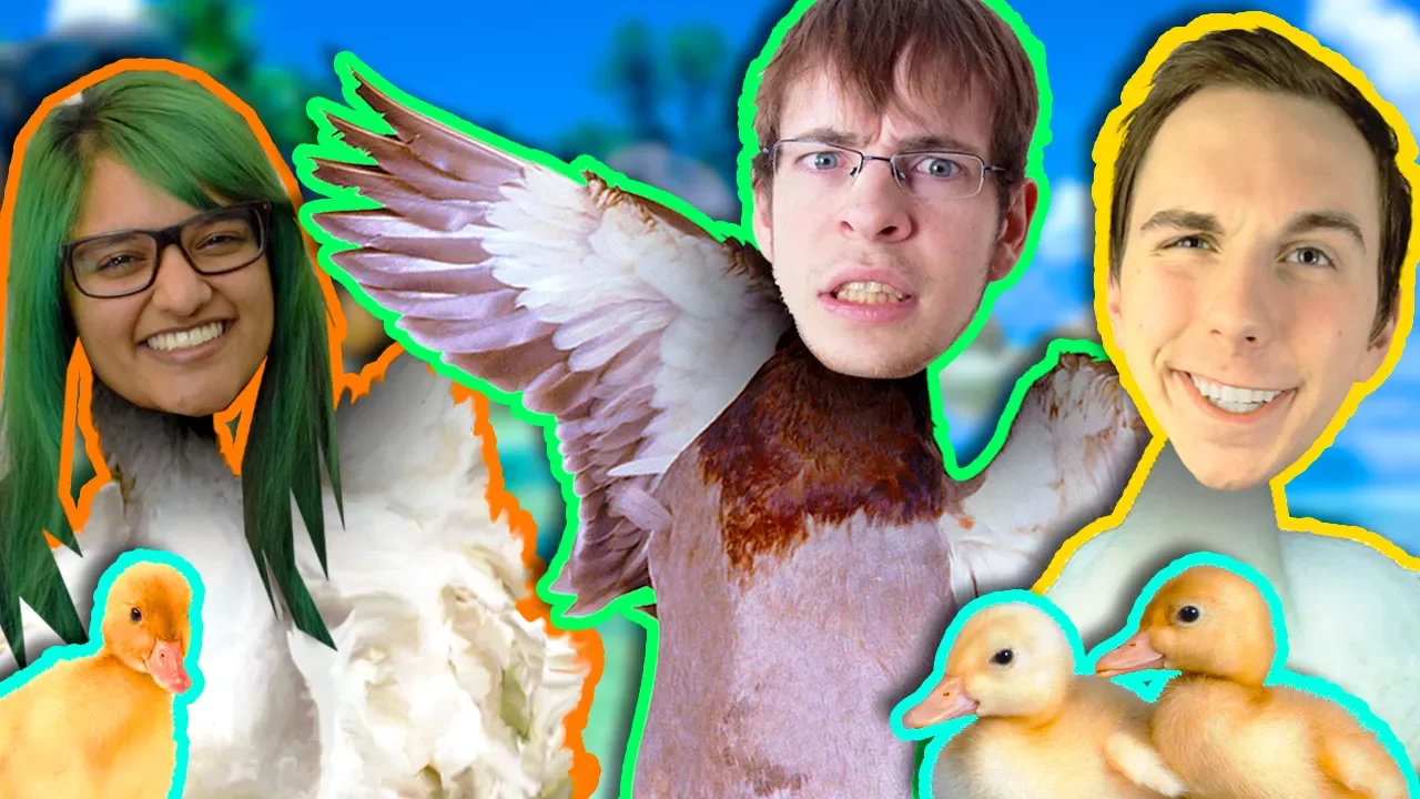 VI ER CRAZY ÆNDER | Duck Game m. Lasse