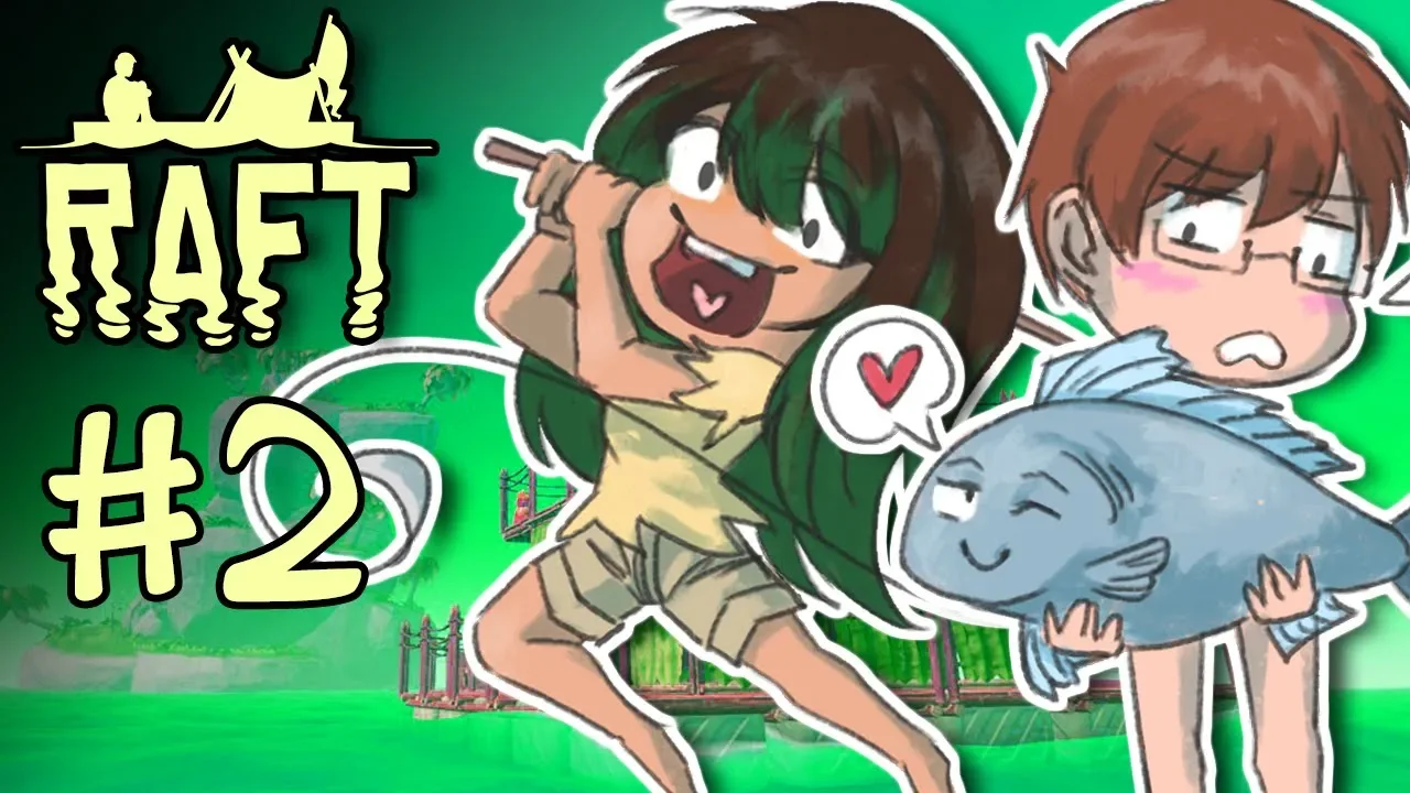 Raft Eventyret - Episode 2 | KUN OS OG HAJERNE