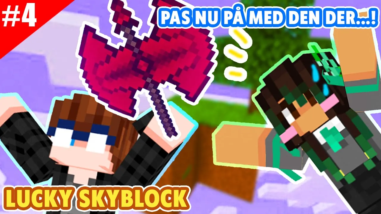 VORES BYGGE PLAN - Lucky Skyblock - Sæson 3 #4