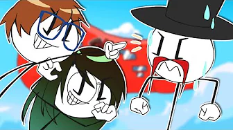 Nakker Among Us luftskibet med Robin Stickmin