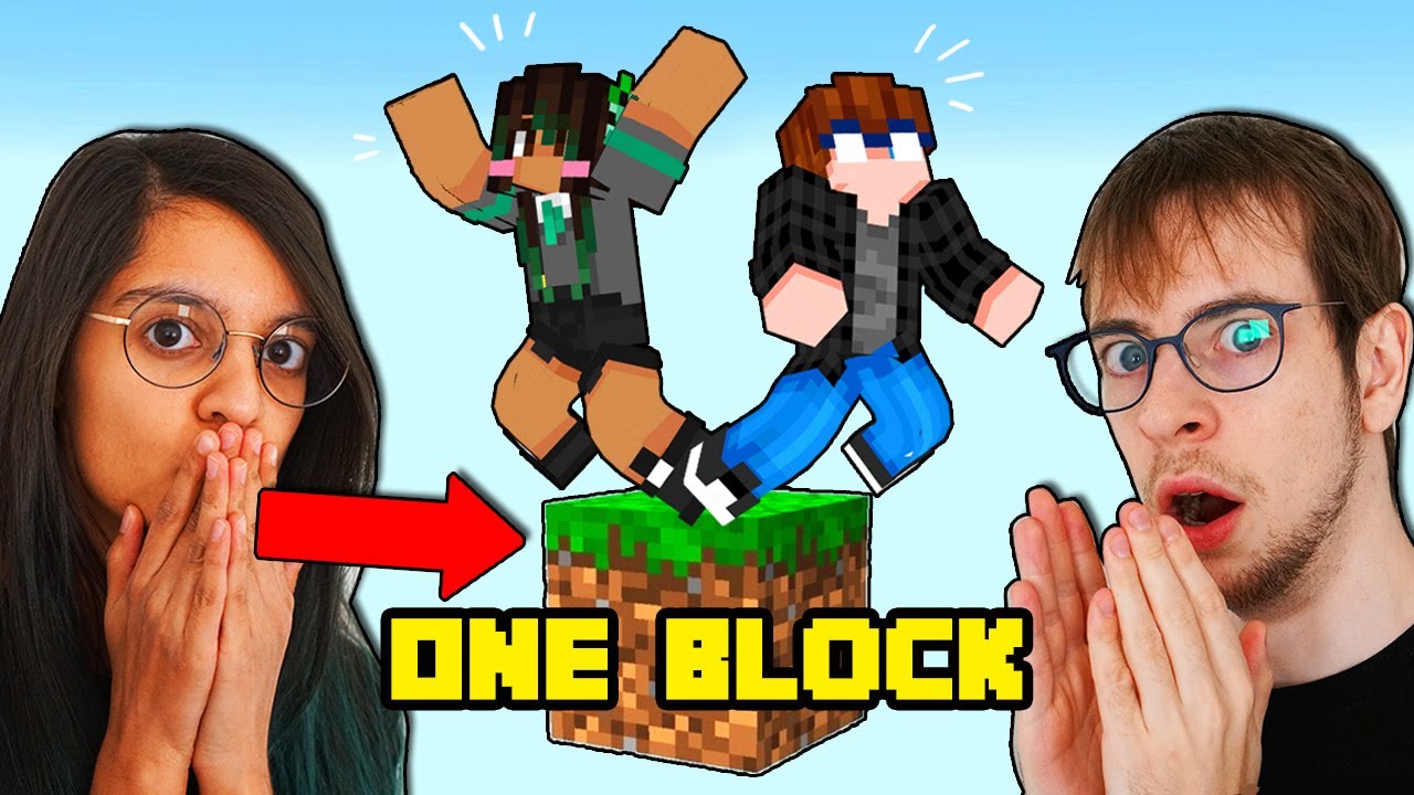 Kan vi overleve på KUN 1 BLOK I MINECRAFT!? - Dansk One Block #1