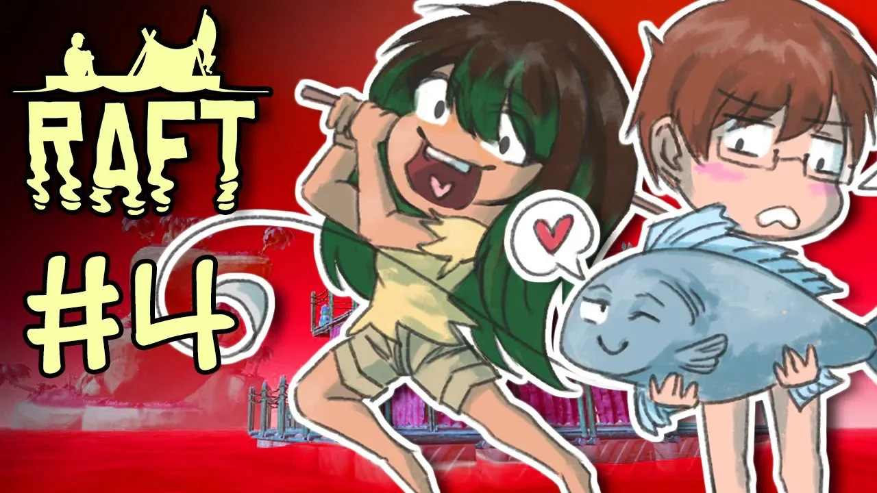 Raft Eventyret - Episode 4 | STORMEN ER OVRE OS