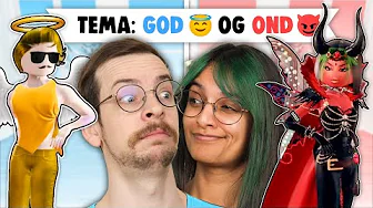 Hvem ser mest OND Og GOD Ud? 👕 - Roblox Dress To Impress