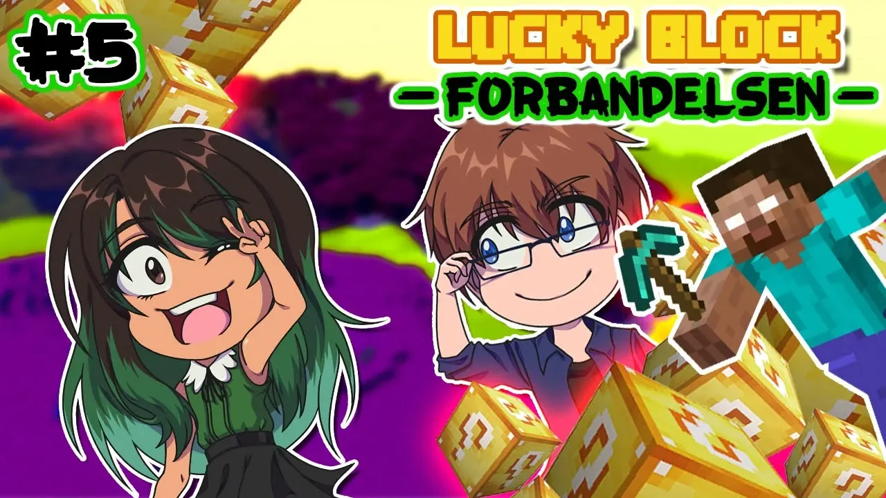 Lucky Block Forbandelsen | Episode 5 - HEROBRINE DRÆBER OS