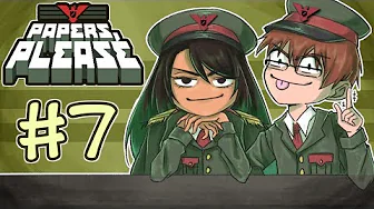 SYGE KOMMER IKKE IND! | Papers Please - Episode 7