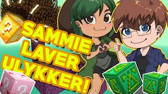 SAMMIE LAVER ULYKKER! - Lucky Skyblock #10 - Minecraft Ekspeditionen