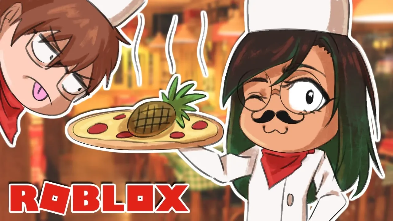 Work at a Pizza place - Dansk Roblox med RobinSamse