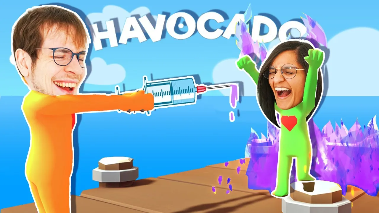 SPRITTER SAMRITA AF I Havocado - Gang beasts og Stickfight!
