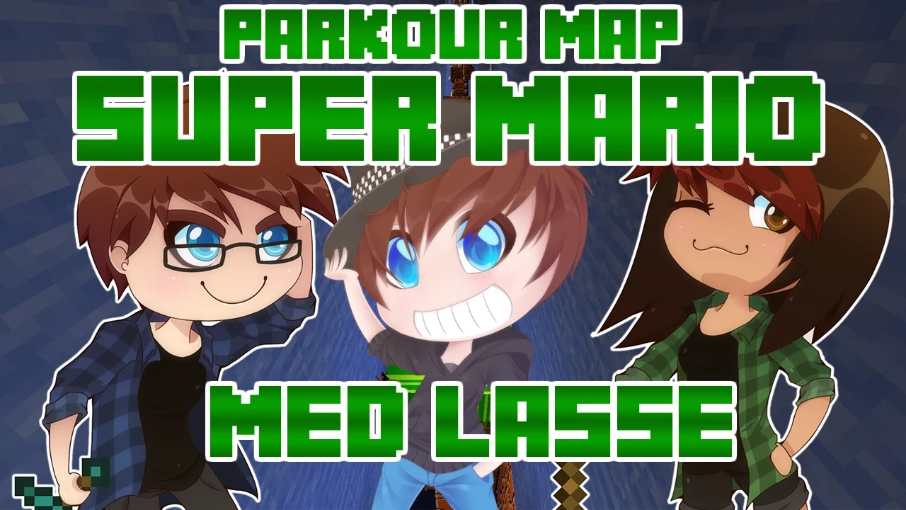 Super Mario Parkour med @LasseVestergaard  - Minecraft Ekspeditionen